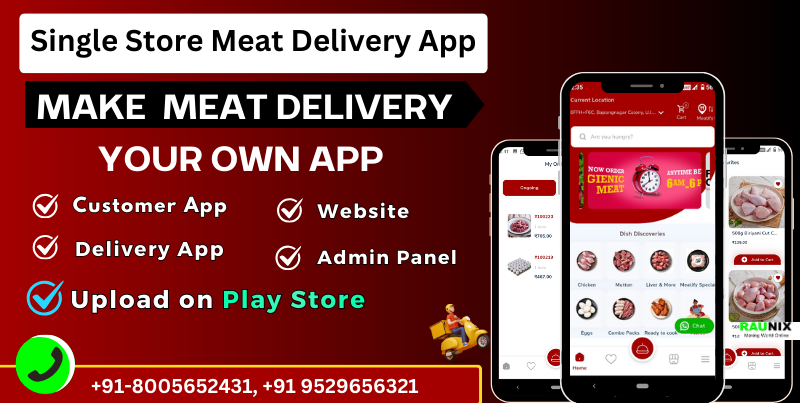 Meatify Single store meat app