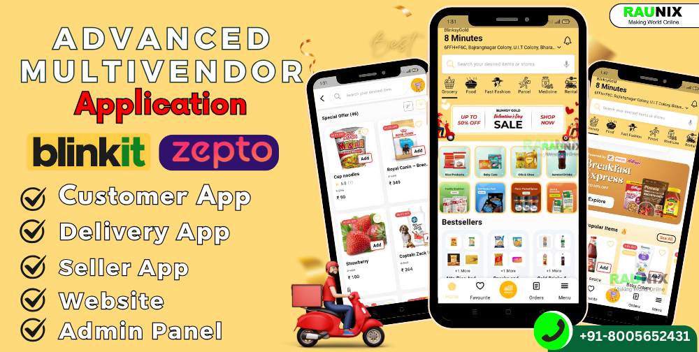 Multivendor App Advanced Like  Blinksygold